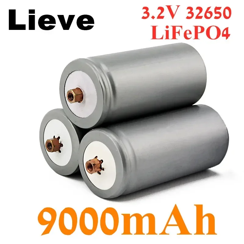 1-10 бр. се Използва брандираната акумулаторна батерия lifepo4 капацитет 32650 9000 mah 3.2 В професионална литиево-желязо-фосфатная акумулаторна батерия с винт