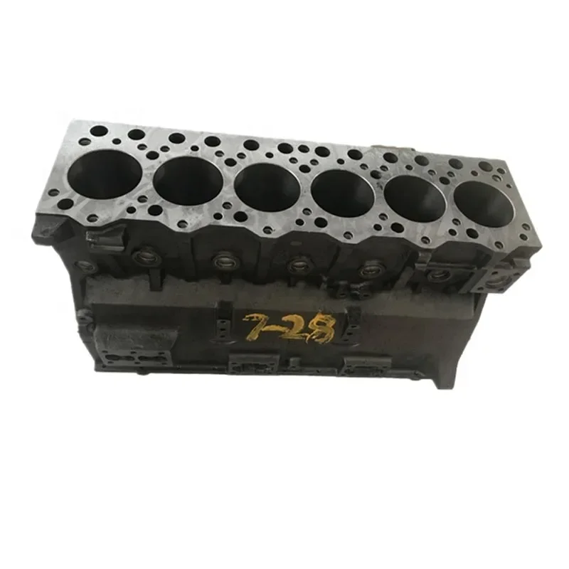 Детайли на двигателя 6209-21-1100 PC200-5 Блок на цилиндрите на двигателя 6D95