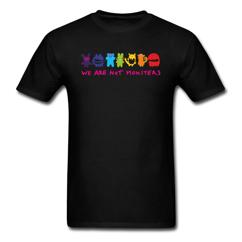 Тениска Gay Lesbian Pride, Тениска We ' re Not Monsters, Мъжки t-shirt, Дамски Блузи, Цветна Дъга Облекла, Памучни Тениски, Забавни