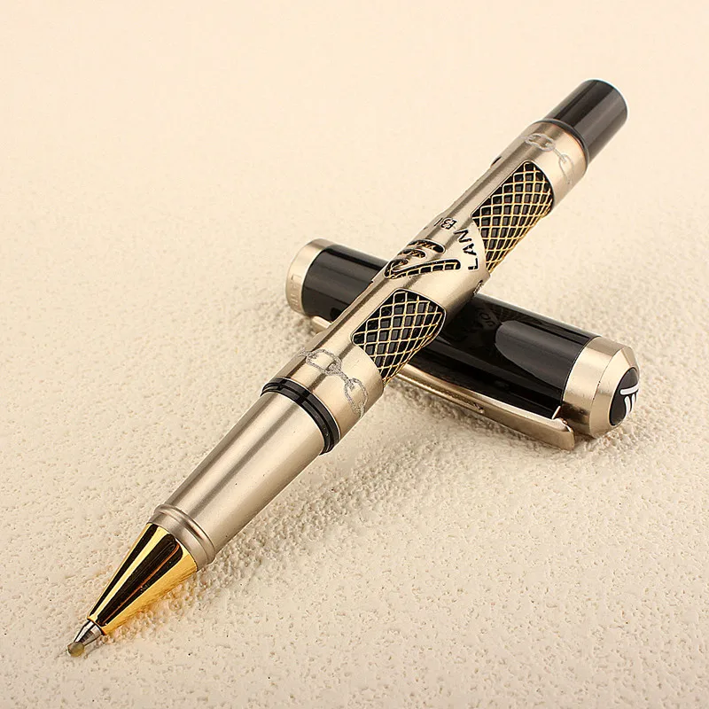 1 бр Висококачествена метална химикалка писалка 0,5 мм, луксозна химикалка писалка за бизнес писма, Подаръци за офис ученически пособия