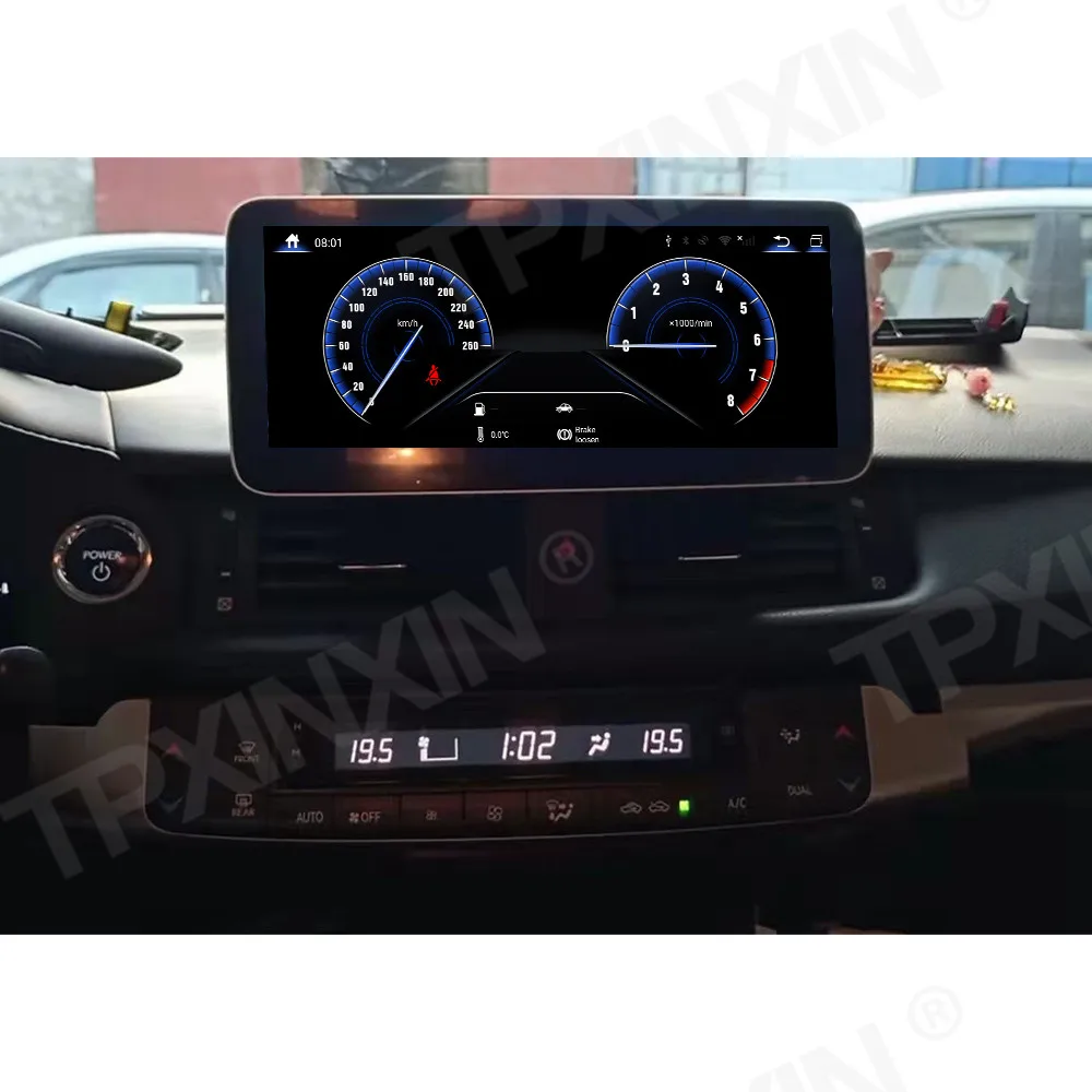 12,3 инча За Lexus CT200 CT200h 2012-2018 Android 11 Автомобилна GPS Навигация Автоматично Мултимедиен Плейър, Безжичен Carplay 6G 128G