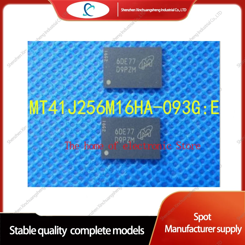 2 ЕЛЕМЕНТА MT41J256M16HA-093G: E 256M16 SDRAM - чип за памет DDR3 4gb паралелно 1.066 Ghz 20 Нс 96-FBGA (9x14)