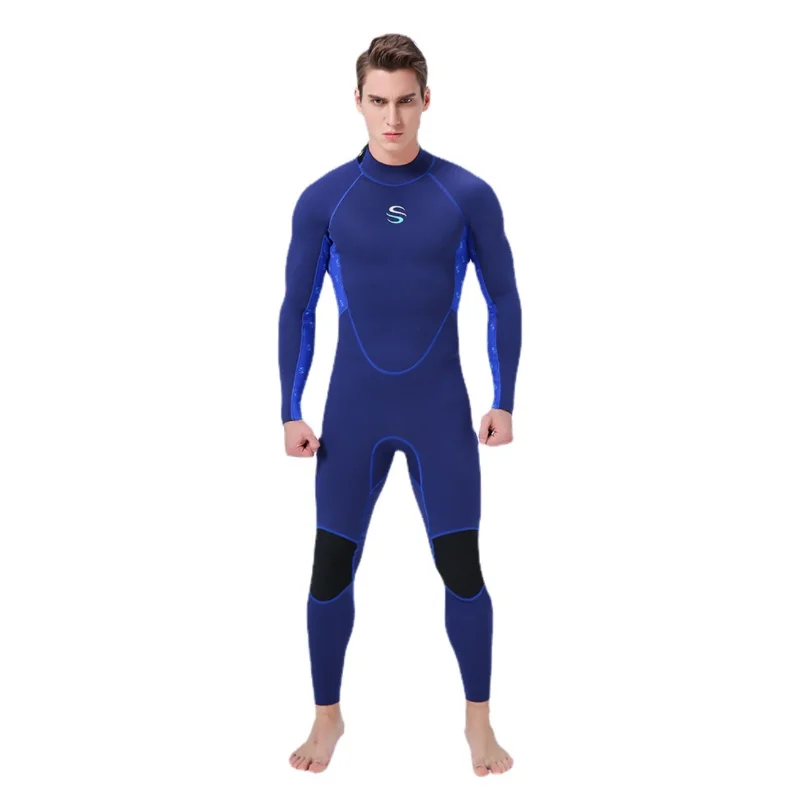 2 мм неопрен мъж за сърфиране, костюм за гмуркане, Зимни бански костюми, запазването на топлина в студена вода