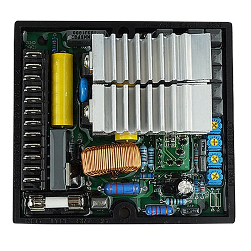 2X Автоматичен регулатор на напрежението AVR SR7 за генератор SR7-2G, за да платка на регулатора на напрежение Mecc Alte Generator AVR