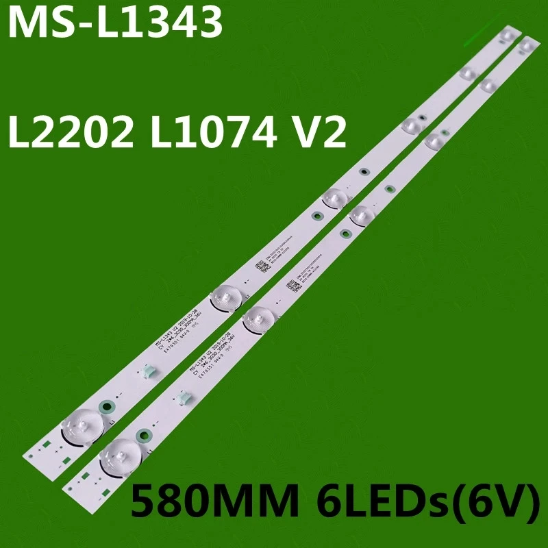 30 бр. Led лента 6 лампи за MS-L1343 L1074 MS-L2202 CY 2*6_3030_300MA_36V JL.D32061330-081AS-M 32PL52TC-SM HV320WHB-N80 D00