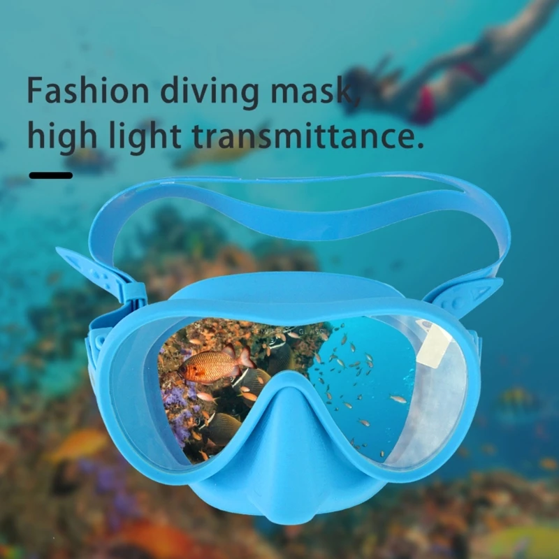 5-цветна маска за гмуркане, гмуркане маска за гмуркане с шнорхел, очила, Професионално оборудване за подводен риболов, костюми за възрастни с защита срещу замъгляване