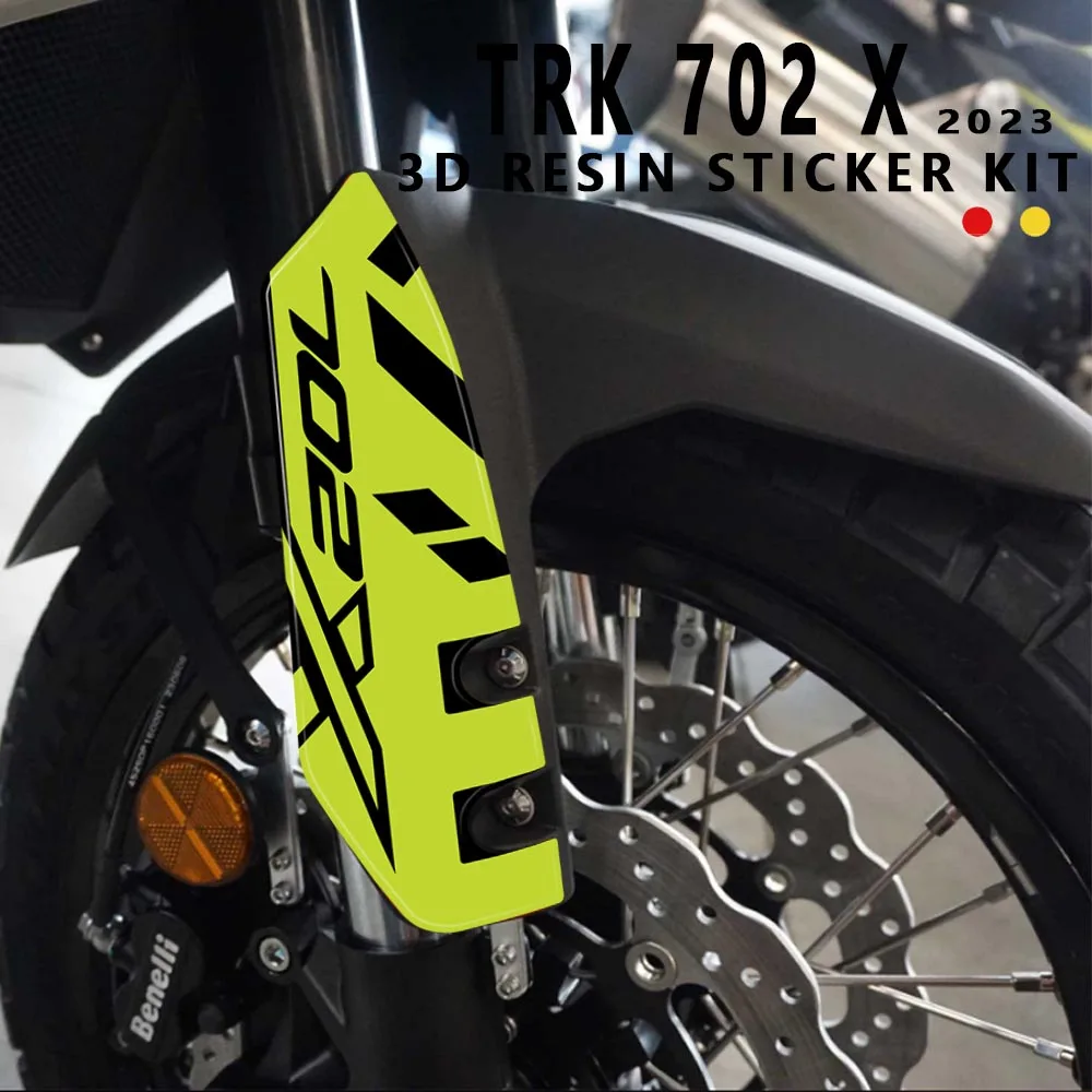 702X 2023 Аксесоари 3D Комплект Гелевых Епоксидни Стикери 3D притежават Защитен Стикер на предния вилици на Мотоциклети За Benelli TRK 702X TRK 702 X 2023-