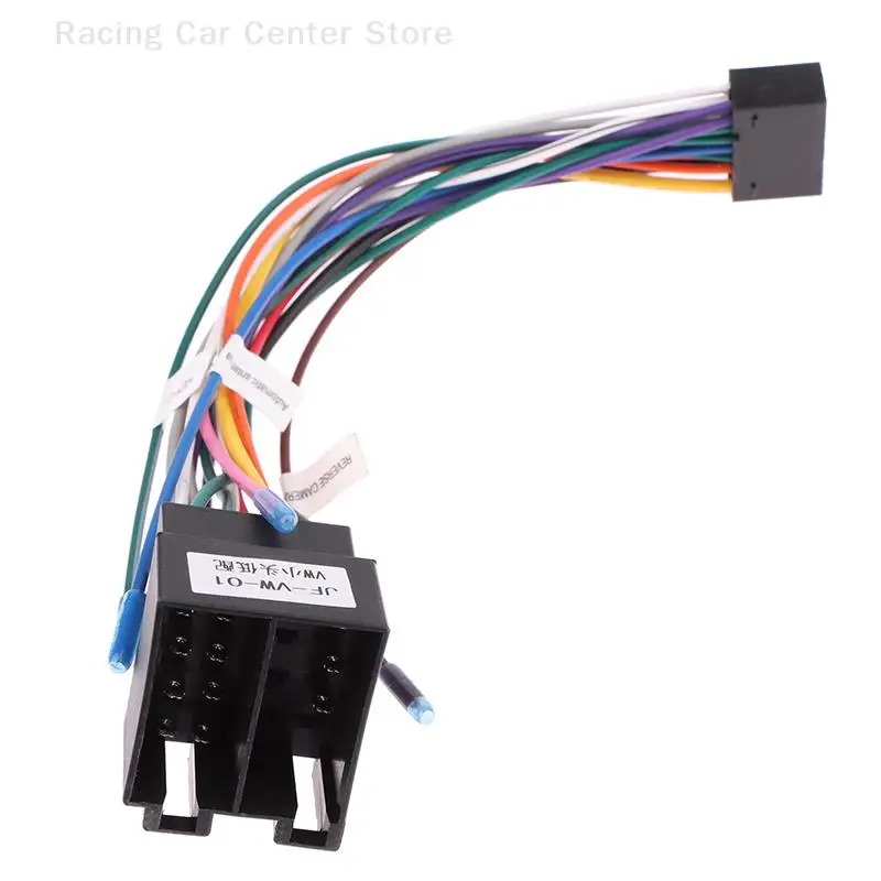 ABS Гъвкав plug-изход Теглене кабели за радиото на автомобила Pioneer AEG Audiovox, 16-пинов кабел адаптер ISO