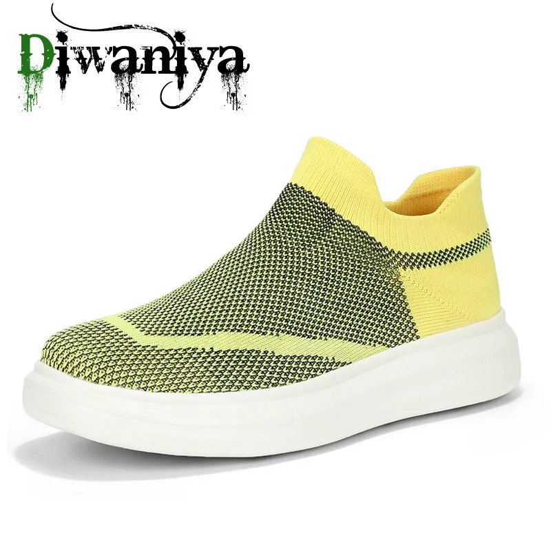 Diwaniya/ Мъжки Обувки за Тенис За Разходки, Размер 46, Суперлегкие Улични Маратонки, Без Закопчалка, Удобни Дишащи Zapatos De Hombre, Лидер на продажбите