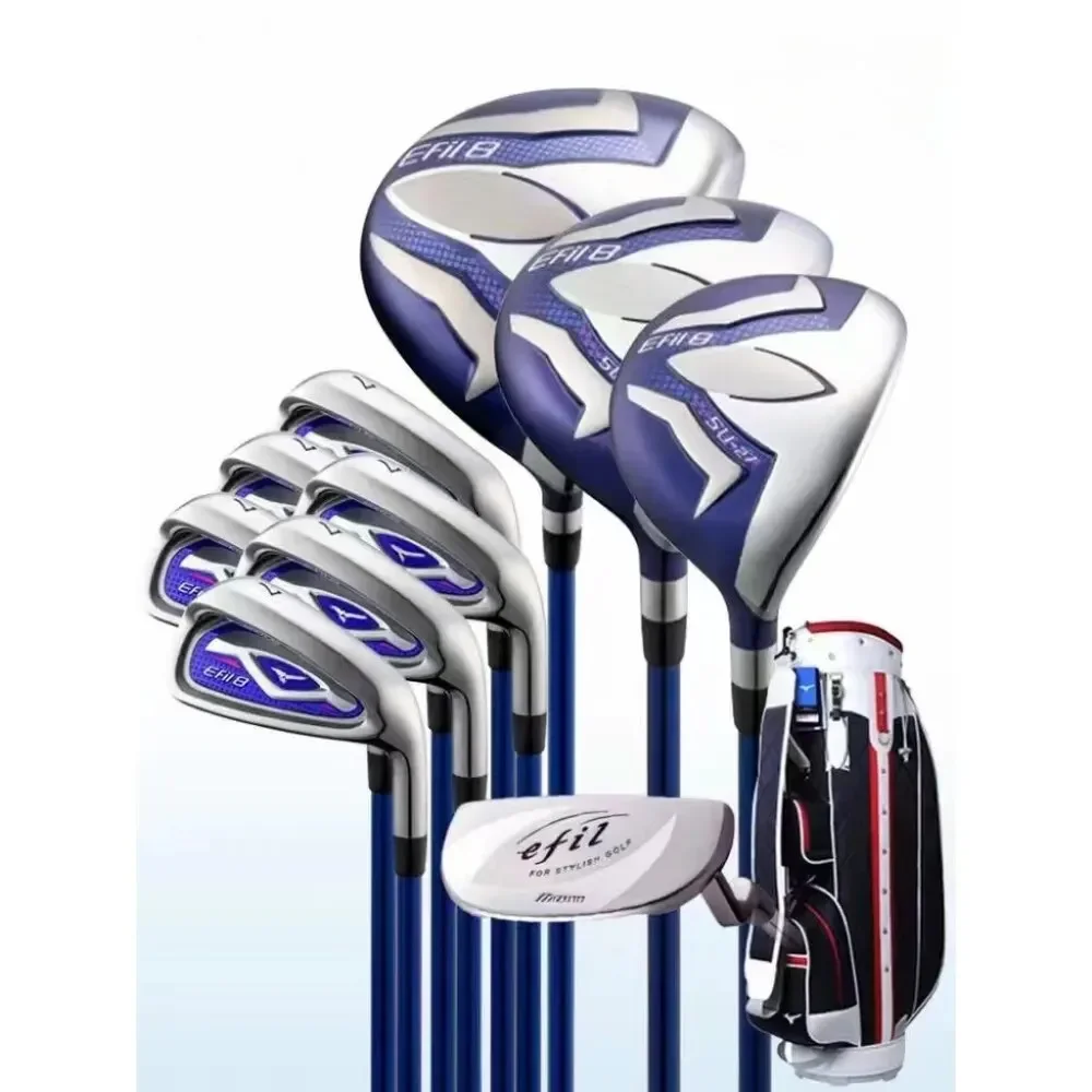 EFIL8 Пълен набор Стикове за голф, за Жени, Голф-шофьор, Дървени Железа, Стика 13 Loft L Flex С графит подкрепа Род, Безплатна Доставка