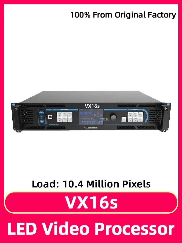 NovaStar VX16S Пълноцветен RGB Модул под наем Контролер на Екрана Led Екран Видеопроцессора Поддържа Вход HDMI, DVI SDI