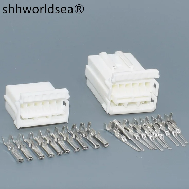 shhworldsea 10-пинов 2,0 мм 7123-8307 7122-8307 штепсельная вилица корпуса на автомобила конектор кабели кабели, електрически конектори MG610404 MG620405