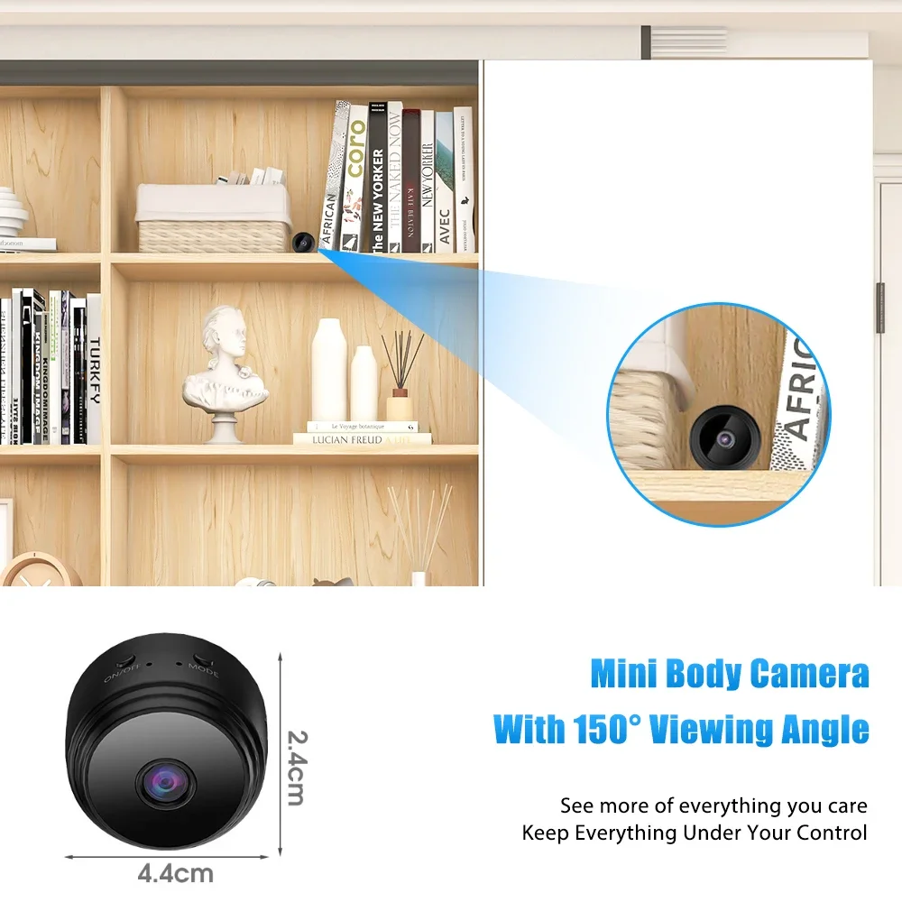 WiFi Камера Мини Безжична HD1080P видео Рекордер Записване на звук Камера за Наблюдение на Сигурността Умен Дом За Бебета И Домашни Любимци