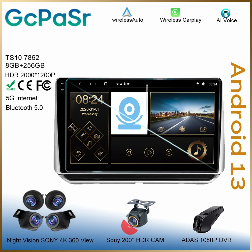 Авто Android За Nissan Altima L34 2018 - 2020 Г. Основното Устройство 7862 Carplay Навигационния Екран Стерео Сензорно Радио Процесор С Висока Производителност