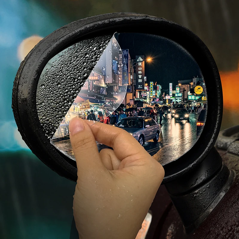 Автомобилна Непромокаемая филм Външна стикер против замъгляване за MINI COOPER COUNTRYMAN Универсално огледало за обратно виждане Аксесоар от водоустойчив филм