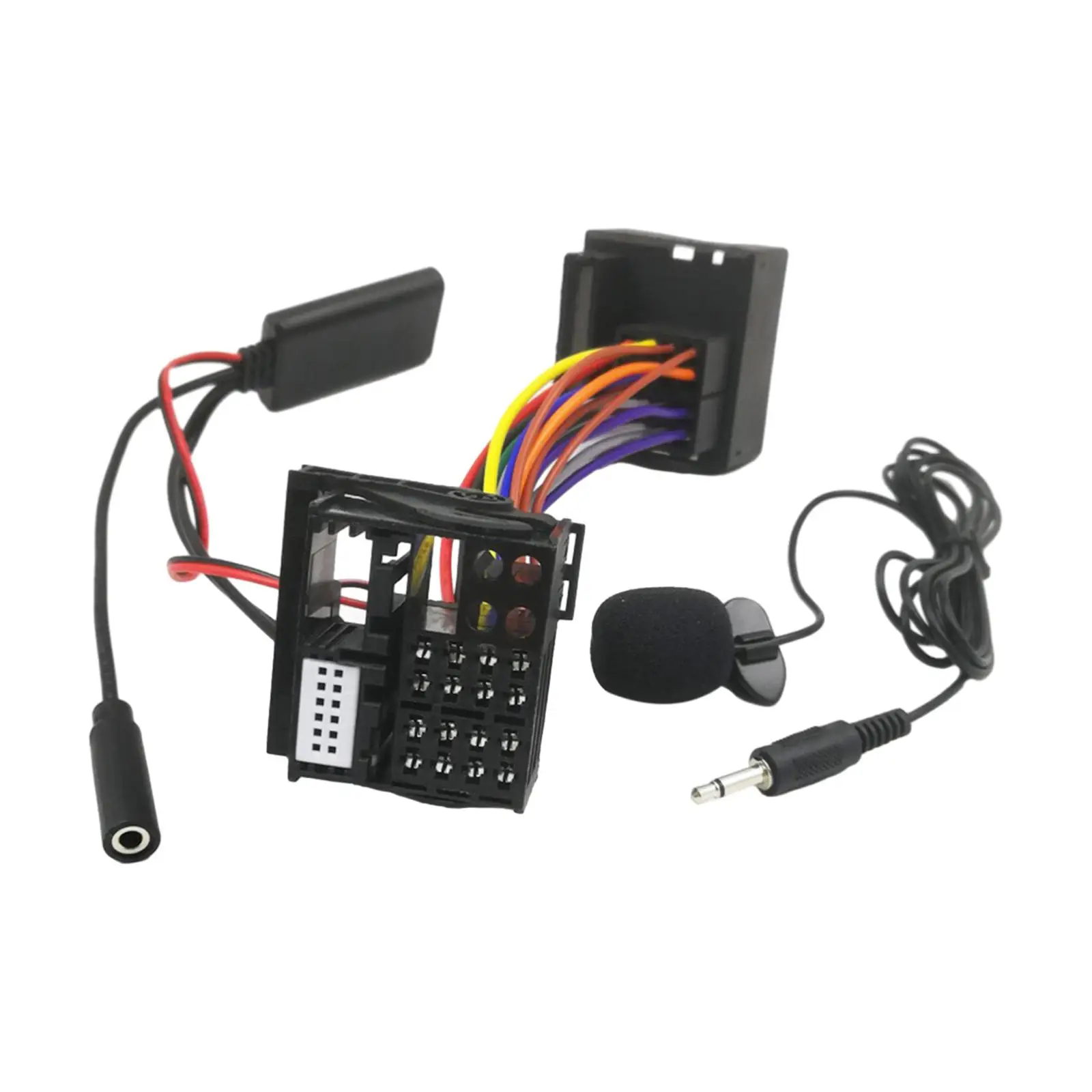 Адаптер кабел радио AUX с микрофон аксесоари за Автомобили от премиум-клас, високоскоростен музикален аудио кабел за RCD310, резервни части