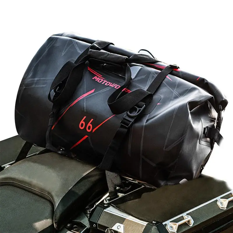 Багажа за мотора, която може да бъде увеличена пътна чанта за мотоциклет, Гъвкав и устойчив на атмосферни влияния спортна чанта за пътуване с мотоциклет на открито