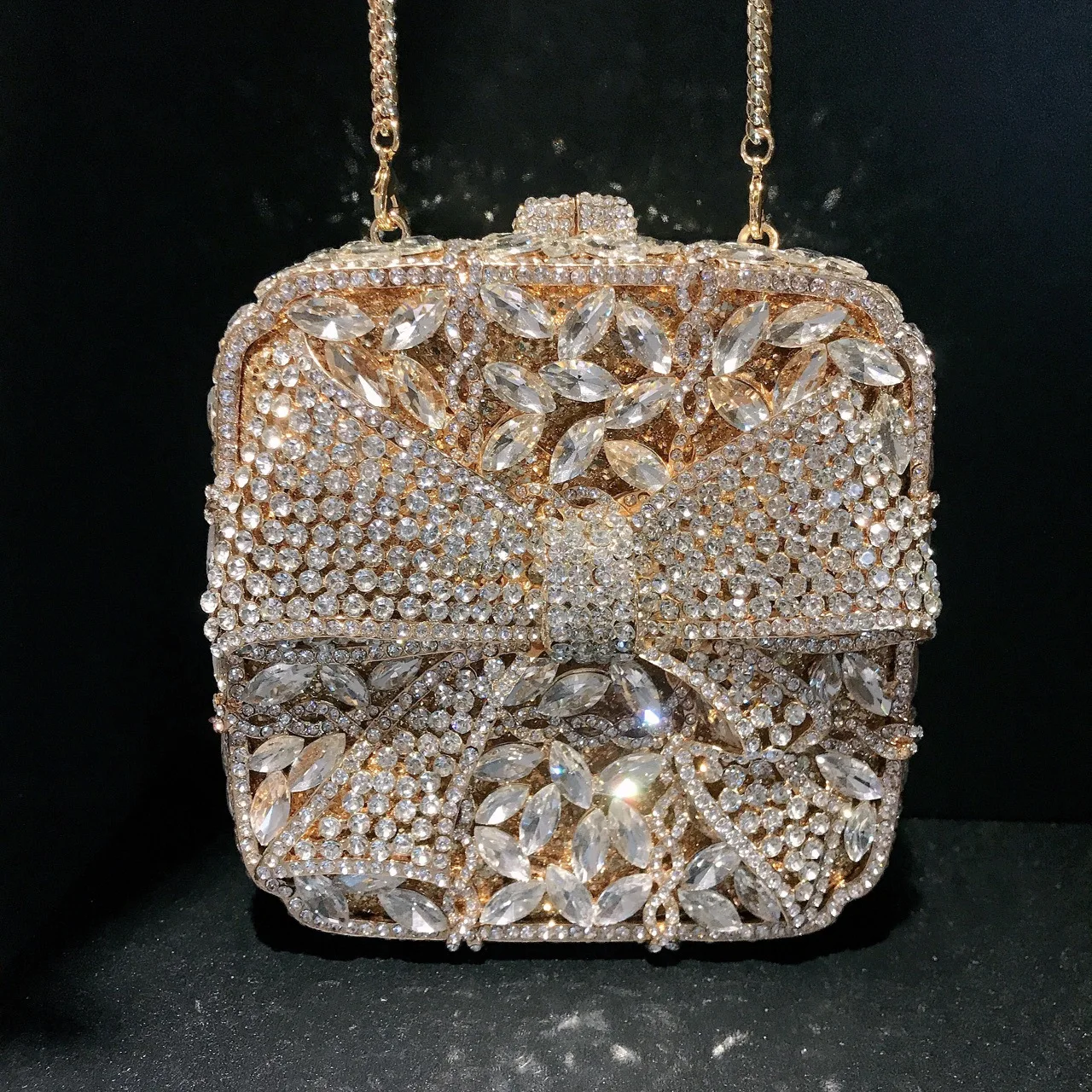 Дамска чанта С кристали, дамски чанта през рамо, по-Голямата Голям Дамска чанта-месинджър, Малки вечерни чанти, Модни луксозна чанта с диаманти
