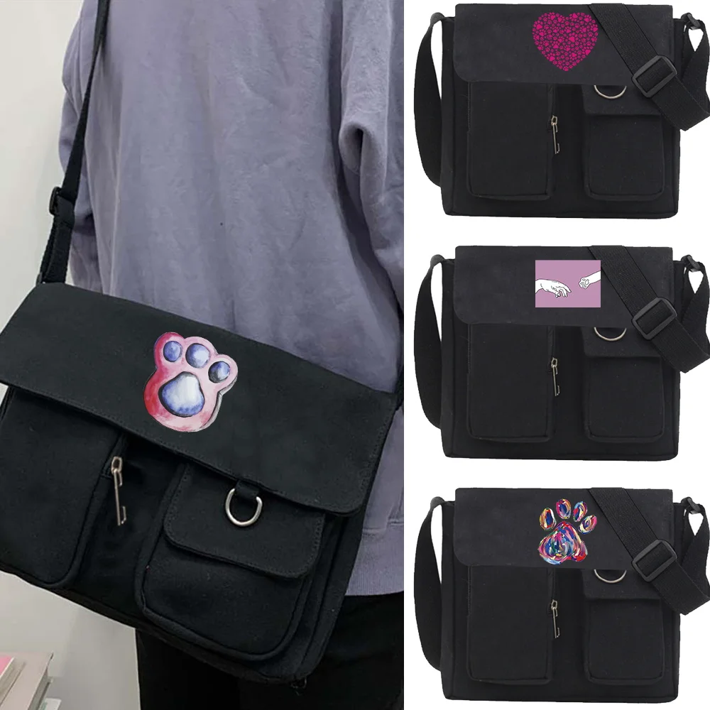 Дамски проста чанта-месинджър, ежедневна чанта, дамска чанта, чанта през рамо, чанти за момичета, сладки холщовые чанта през рамо, портфейли