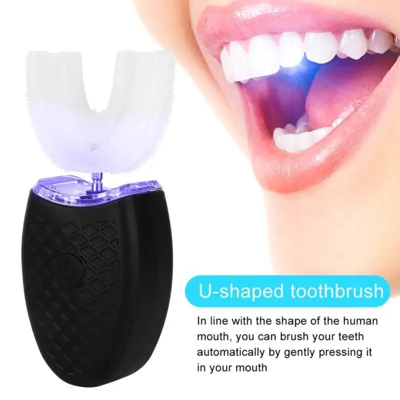Електрическа четка за зъби за възрастни -нова U-образна автоматично почистване