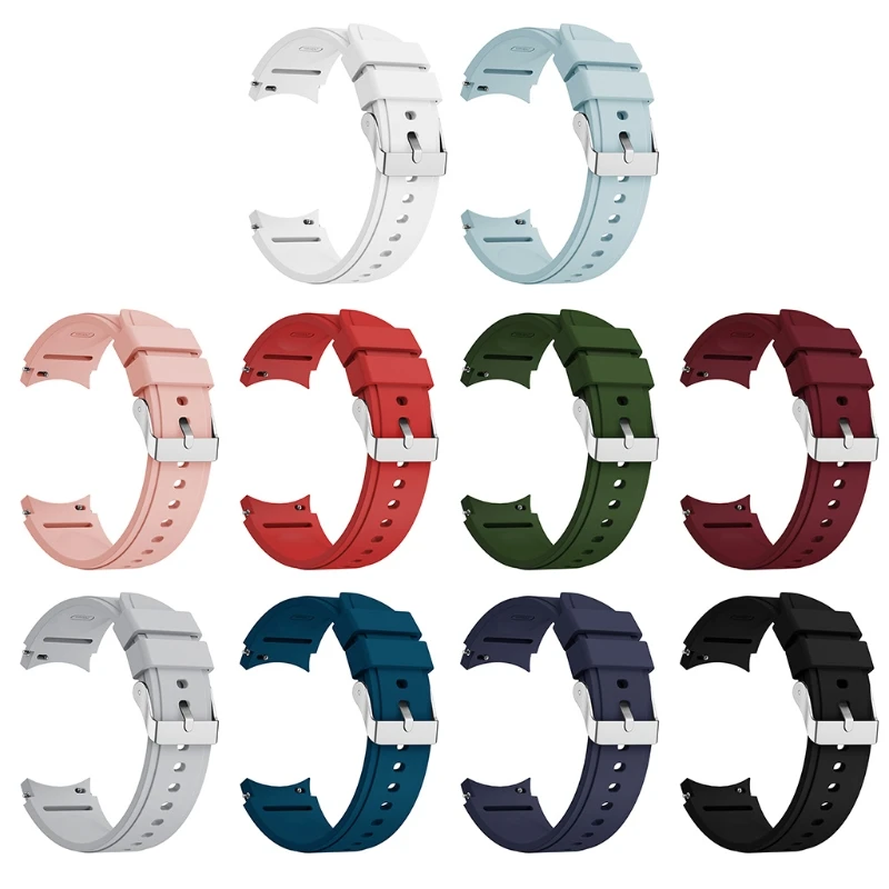 За Galaxy Watch4 гривна Силикон гривна от мека лента за смарт часа