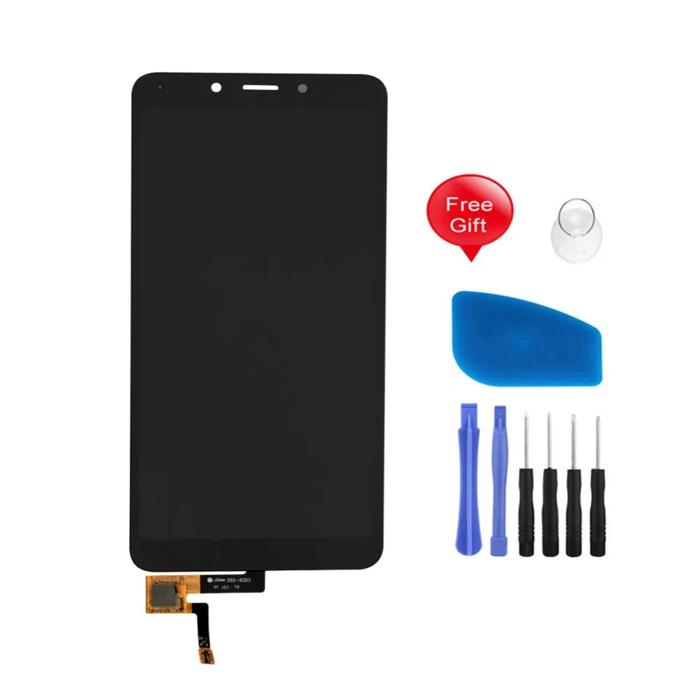 За xiaomi Redmi 6A LCD дисплей с Сензорен Екран Дигитайзер, Без Рамка с Инструменти и Лента за Hongmi 6A резервни Части за Дисплея Аксесоари
