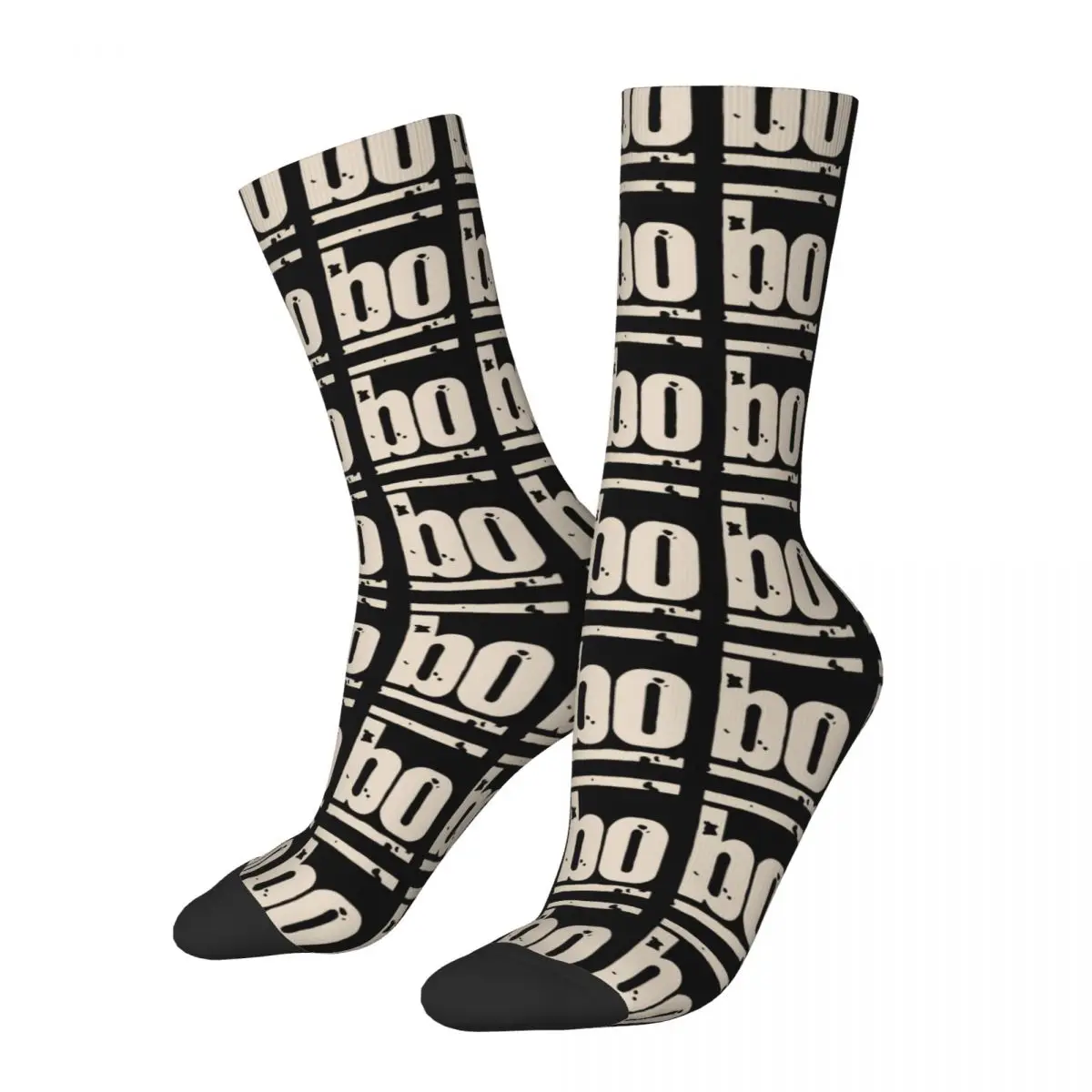 Зимни топли мъжки и дамски чорапи Boohse Onkelz БО в стил хип-хоп, абсорбиращи потта чорапи със средна тръба