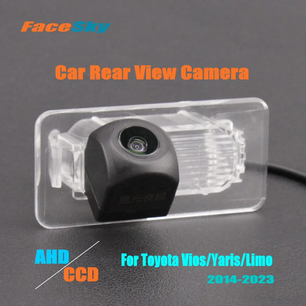 Камера за обратно виждане на Автомобила За Toyota Vios XP150/Yaris Автомобил/Лимузина 2014-2023 Камера за Задно виждане AHD/CCD 1080P Аксесоари За Паркиране на Изображения