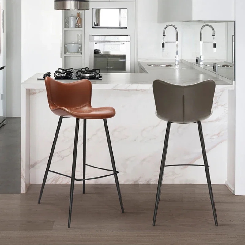Кухненски бар столове Nordic, стол с Високо качество, Модерен дизайн, бар столове, стол за почивка на рецепцията, Мебели за дома Sillas WZ50BC