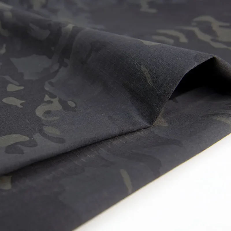Многокамерная черна камуфляжная плат с ширина 1,5 м, наметала TC, Филтър MC BK, Бързосъхнеща Дишаща материя за камуфляжных костюми 