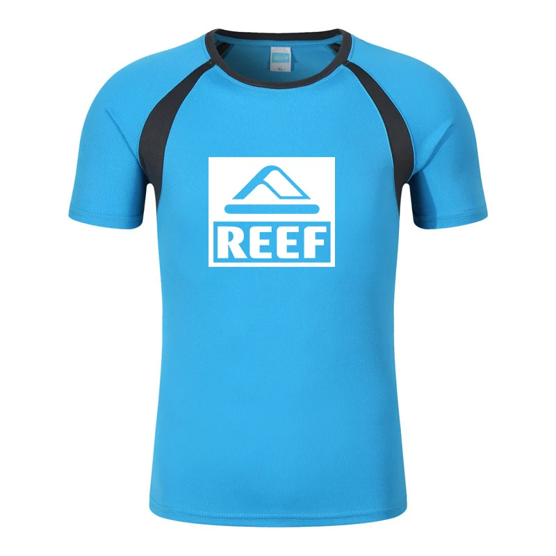 Мъжки дрехи Reef 2023, Новост пролетта и лятото, восьмицветная, С къс ръкав, Удобна, дишаща Ежедневни Кръг