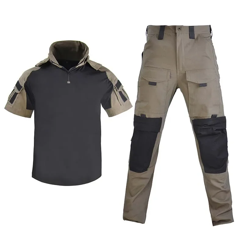 Мъжки панталони за пейнтбола, униформи, Тактически панталони, Камуфляжные панталони-карго с мультикамерой, Работно облекло, Dr. военни ризи за еърсофт оръжия