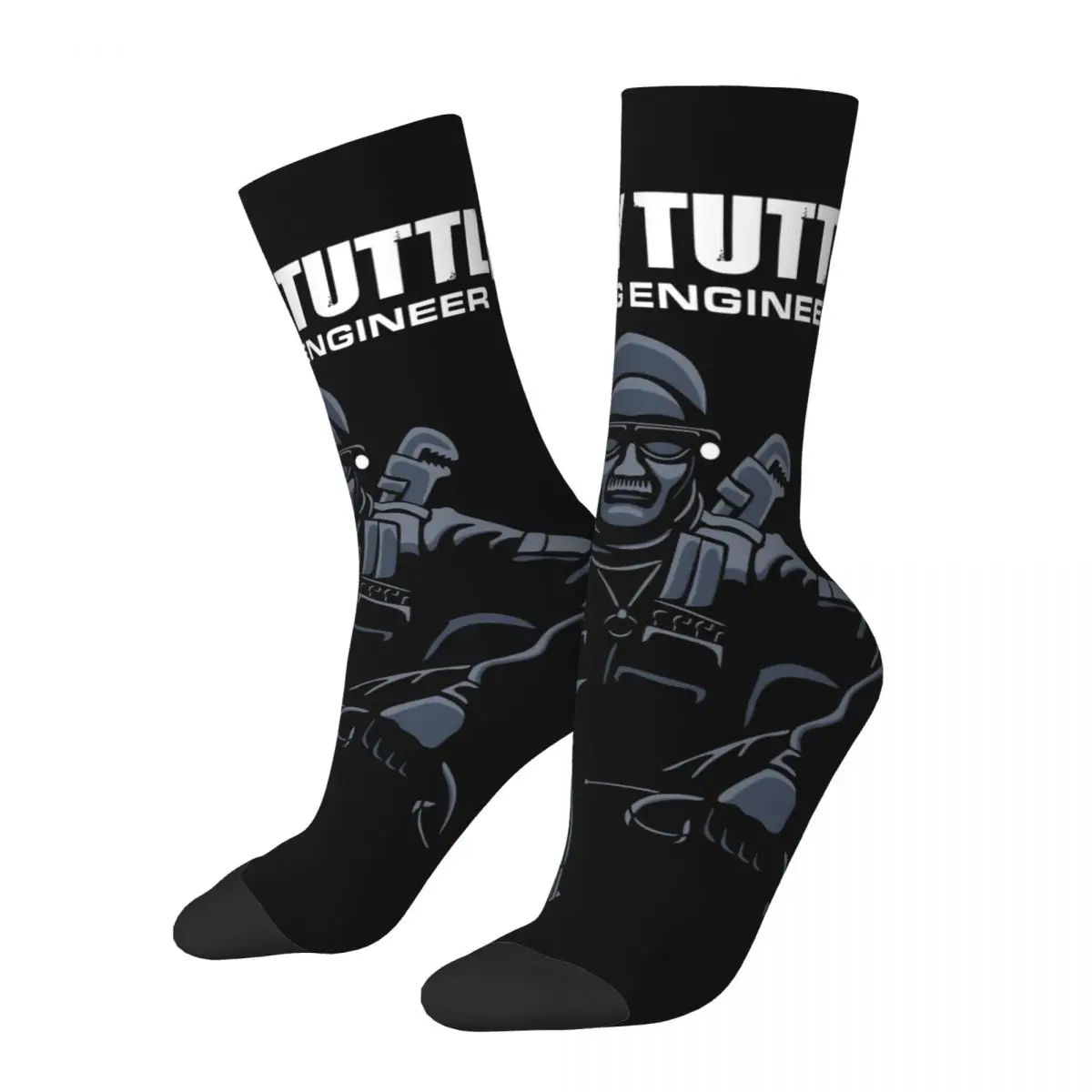Мъжки чорапи Crazy compression Хари Tuttle, реколта чорапи COD Black Ops времето на студената война с качествено изображение, за момчета, новост в подарък