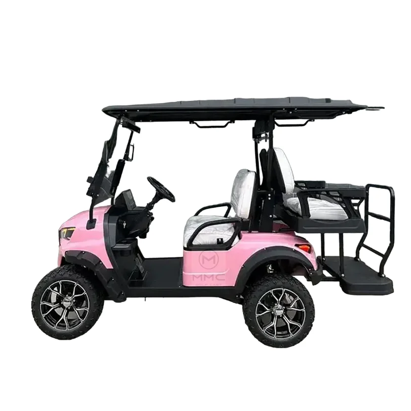 Най-добрия Легален Електрически количката с една литиева батерия 6 места, Екскурзия Скутер с мощност 5000 W, Слънчева Електрическа Количка за голф на 4 места Цена