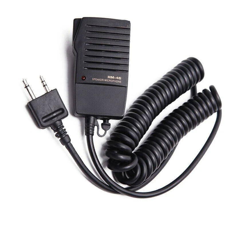 НОВ Портативен Говорител HM-46 с Микрофон за ICOM V82 V85 IC-T2H T8A 2AT E90 W32A радио