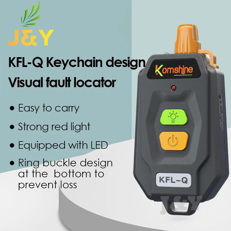 Оптично оборудване KFL-Q FTTH капацитет 10/20/30 Mw Снабдена с led, лазерна показалка Fibra Optica Laser Caneta VFL KomShine