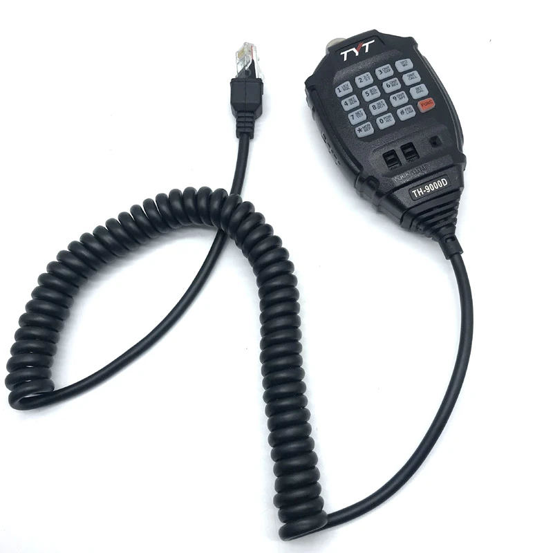 Оригиналната преносима радиостанция TYT TH9000D TH-9000D Безжично автомобилно радио ПР Mic Високоговорителя Ръчен микрофон
