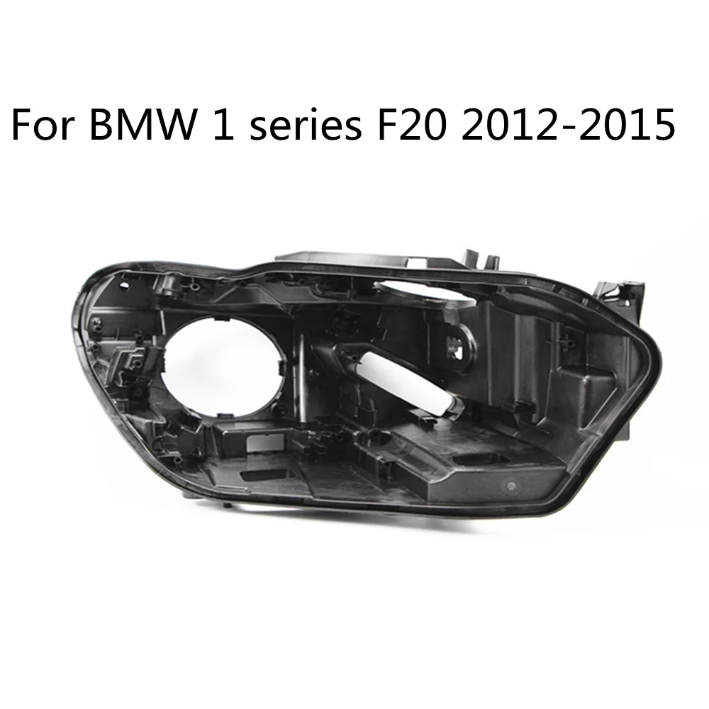Основата на фарове Корпус на предната част на автоматични фарове за BMW 1 series F20 2012 2013 2014 2015 Черен корпус фарове