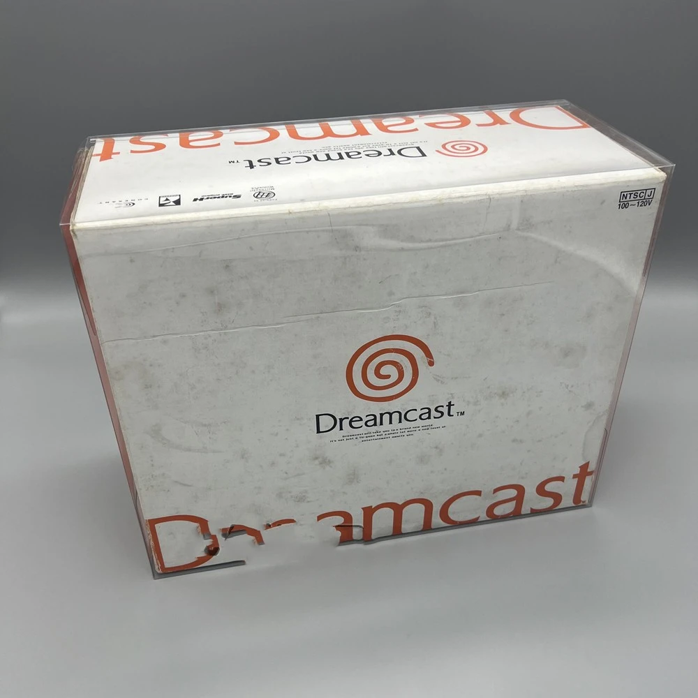 Прозрачна Защитна кутия за главен двигател на SEGA Dreamcast DC За събиране на кутии за съхранение на TEP Детска обвивка Прозрачна витрина