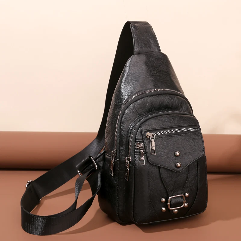 Реколта дамски нагрудная чанта в ретро стил от изкуствена кожа, чанти през рамо за жени, чанта-месинджър, Дизайнерски дамски чанти 2023