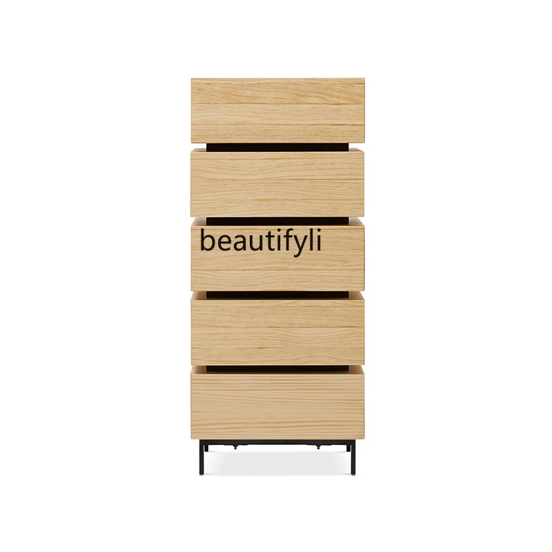 Скрин с чекмеджета, скрин с безшумна окачване в минималистичном стил Дизайнерски шкафове от масивно дърво за дневна