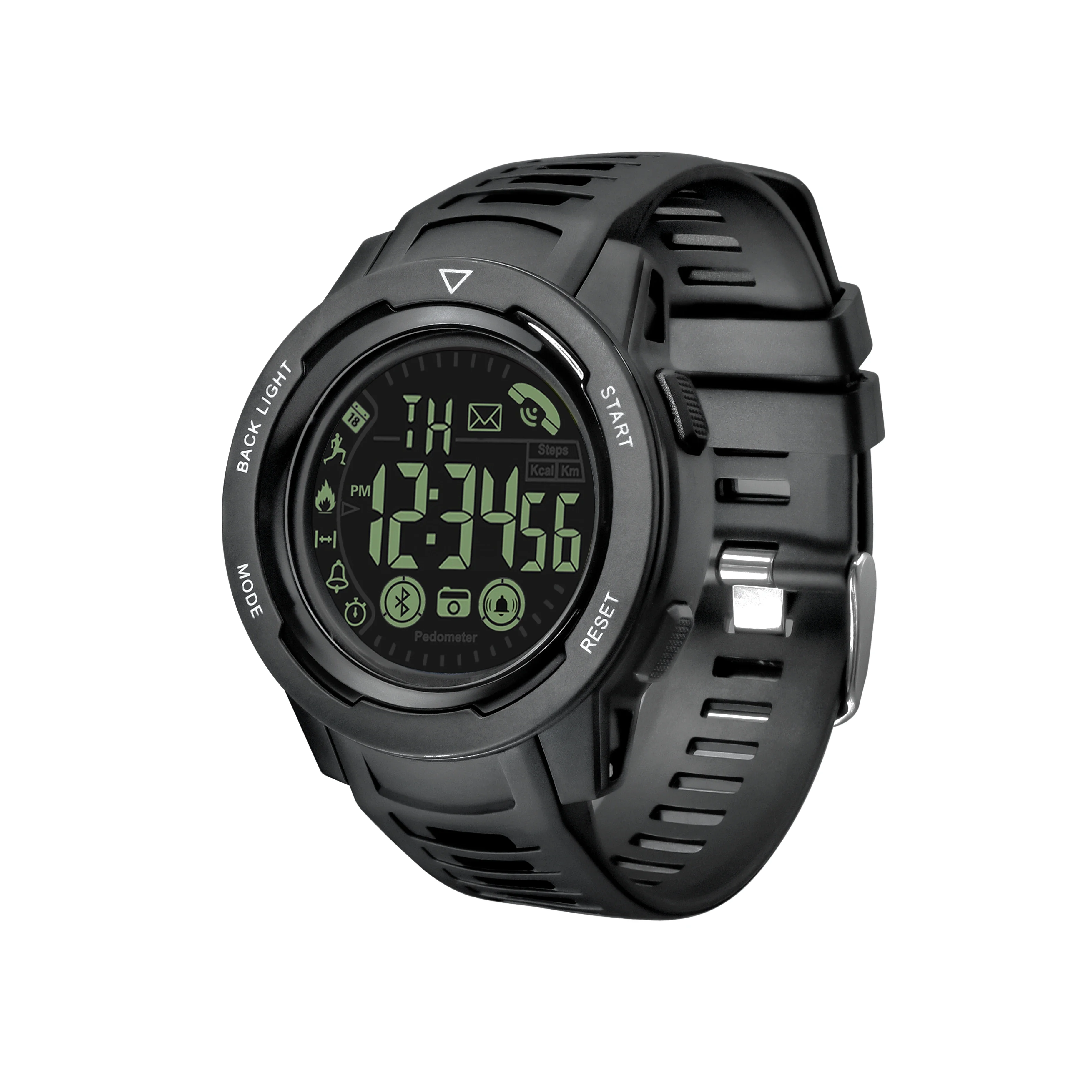 Спортни часовници на марката SPOVAN PR3 за мъже и жени, водоустойчиви цифрови ръчни часовници за фитнес с функция Smart Bluetooth, Модерен часовник