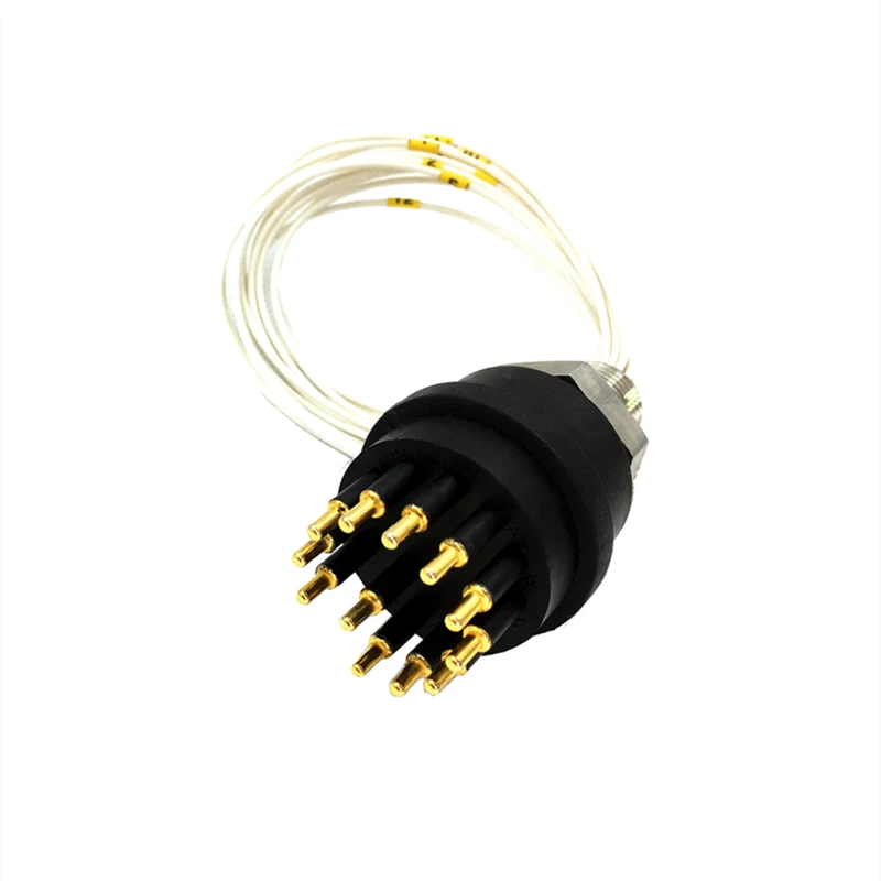 Стандартен 12-жилен водоустойчив конектор, штекерный кабел IL12M, Дълбоководно Водоустойчив и устойчив на натиск конектор