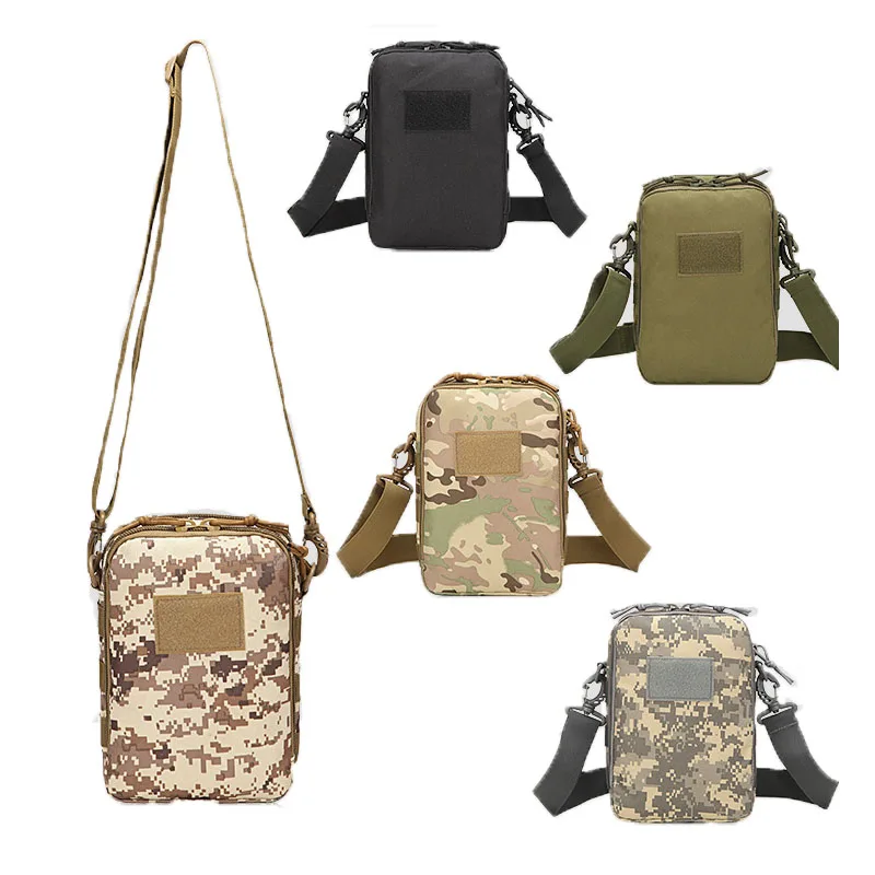Тактическа военна чанта през рамо, водоустойчив регулируема камуфляжная чанта за спорт на открито, разходки, лов, къмпинг