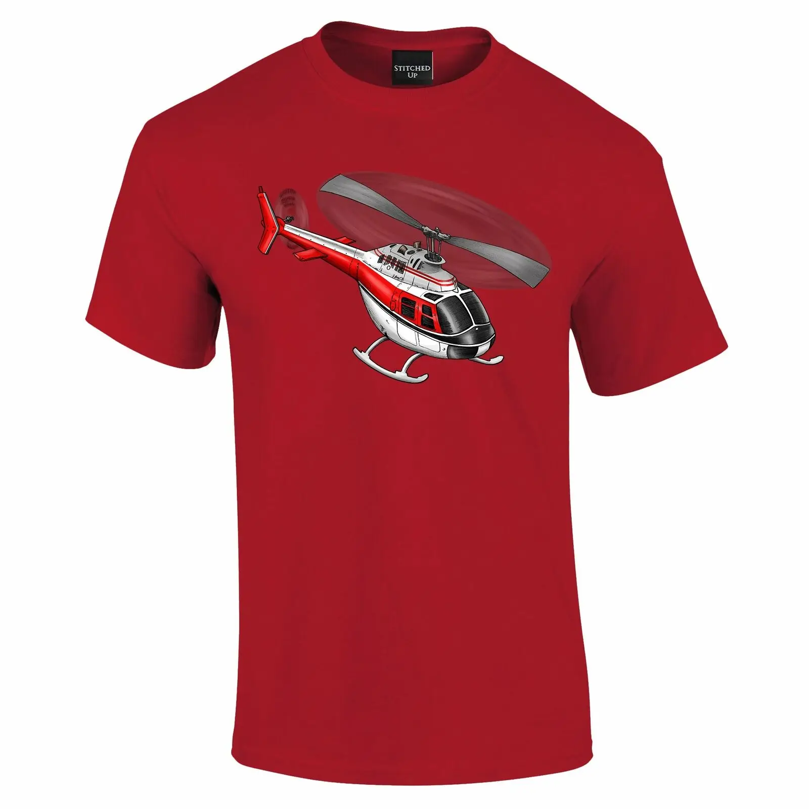 Тениска с хеликоптер 