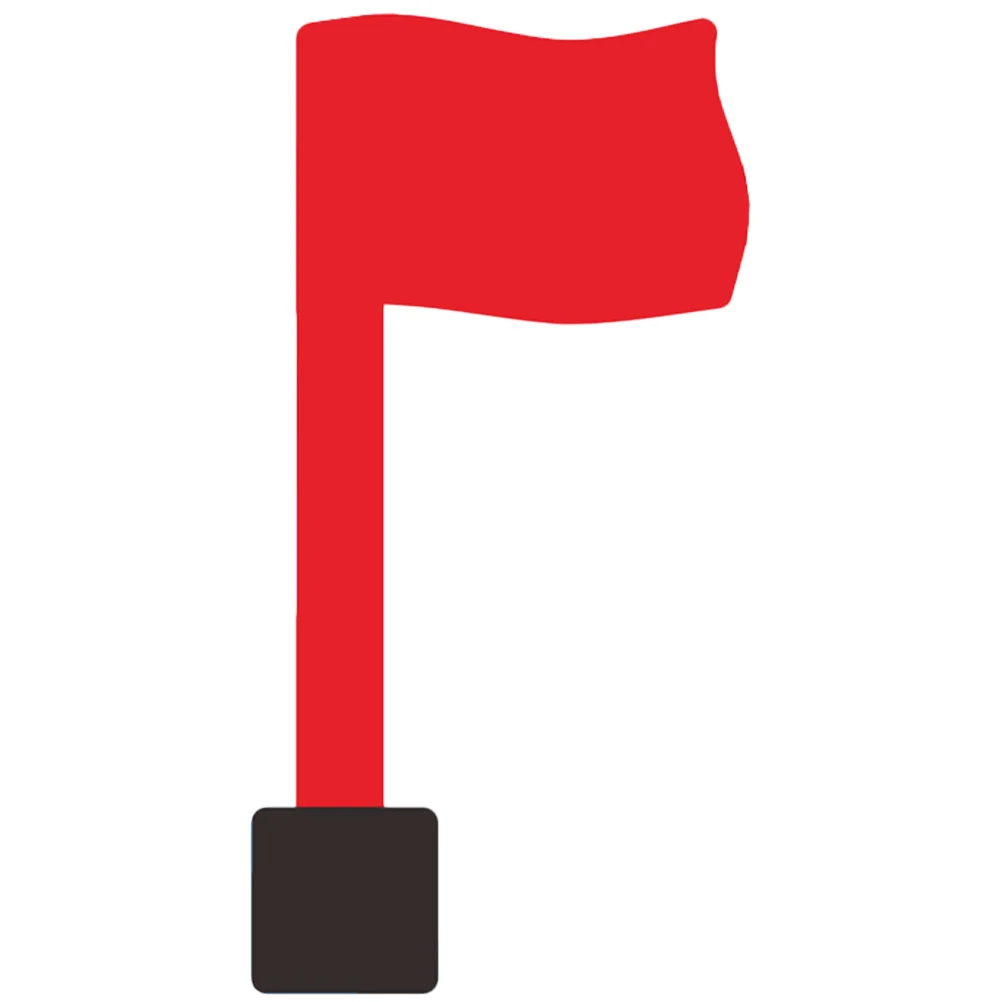 Универсални етикети с флага на пощенската кутия, Лепкава Червена Глина, Сменяеми Акрилни Улични Знамена