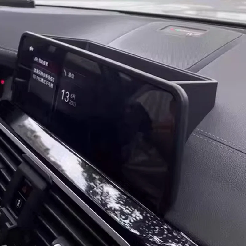 Централното управление на арматурното табло, Навигационна рамка на Екрана Отзад кутия за съхранение, Подходящи за BMW X3 X4 G01 G02 2018-2024