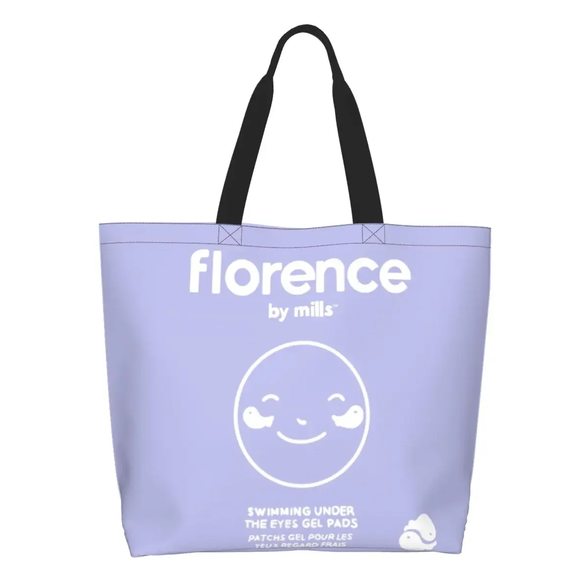 Чанта-тоут Florence By Mills, голяма дамска чанта през рамо за многократно пазаруване, училищна чанта за пътуване на открито